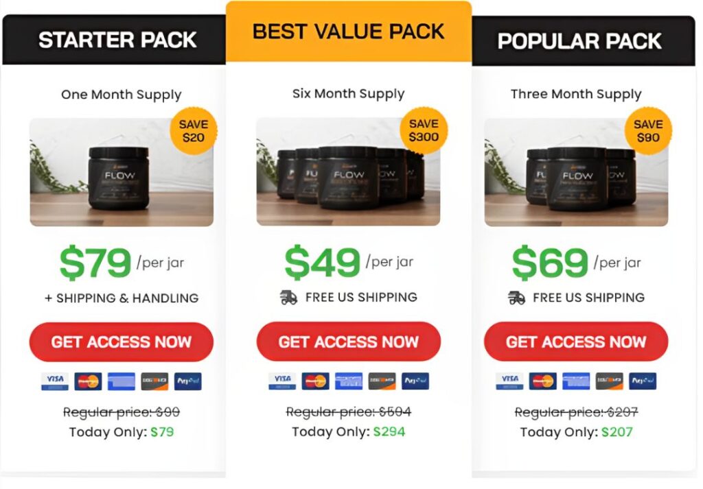 Adonis Vitality FLOW Price 