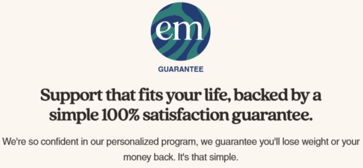Embody GLP-1 Guarantee