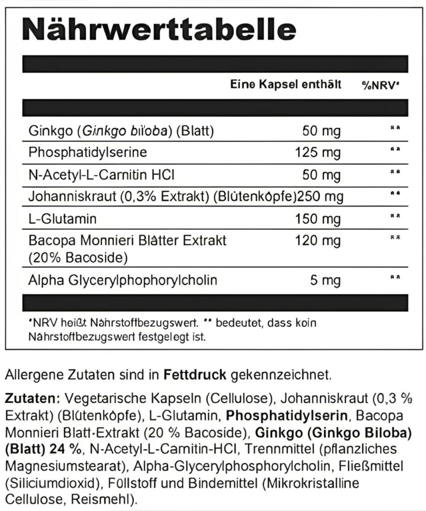 Brainergy Supplements